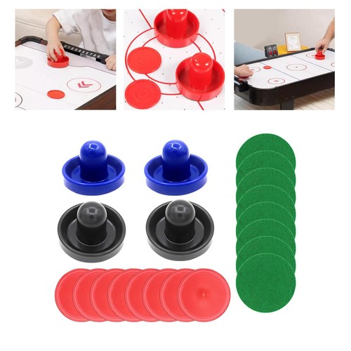 Set mini air hockey pushers - set,