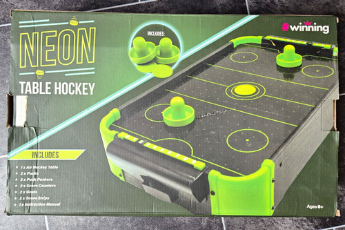 Winning neon table top - winning, air