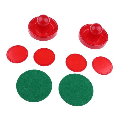 Sets two air hockey pushers - two,