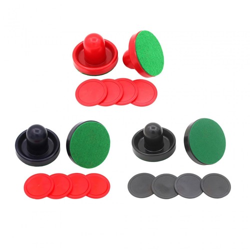 Air hockey pushers and pucks - hockey,