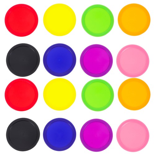 Plastic hockey pucks - plastic,