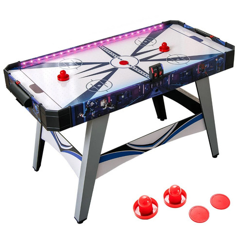 Air hockey table game set - table, with