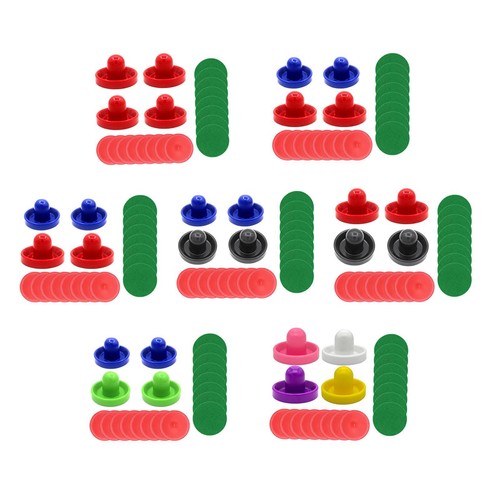 Air hockey pushers - air, pucks